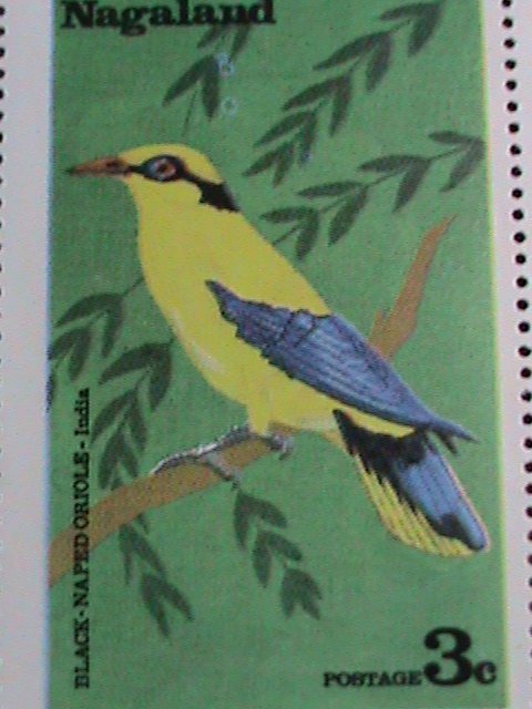 NAGALAND STAMP- WORLD COLORFUL LOVELY BEAUTIFUL BIRDS-MNH SHEET VERY FINE