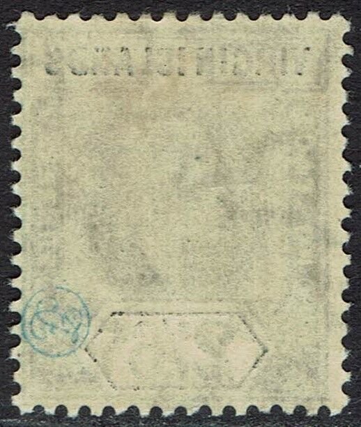 BRITISH VIRGIN ISLANDS 1904 KEVII 2/6