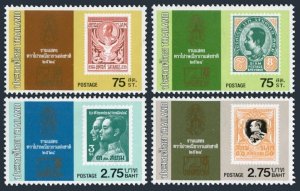 Thailand 966-969,MNH.Michel 976-979. THAIPEX-1981.Stamp on stamp.