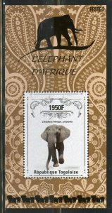 TOGO ELEPHANTS TWO SHEETS  &  SOUVENIR SHEET MINT NH