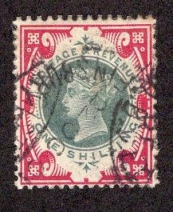 Great Britain #126 F/U ~jm-2410