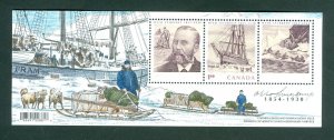 Canada. 2004. Souvenir Sheet Mnh. Otto Sverdrup Explorer ( 1854-1930 )  Sc# 2027