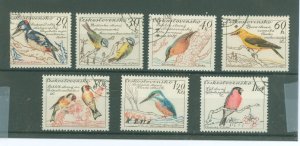 Czechoslovakia & Czech Republic #942-48 Used Single (Complete Set)