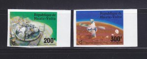 Burkina Faso C238-C239 Imperf Set MNH Space (B)