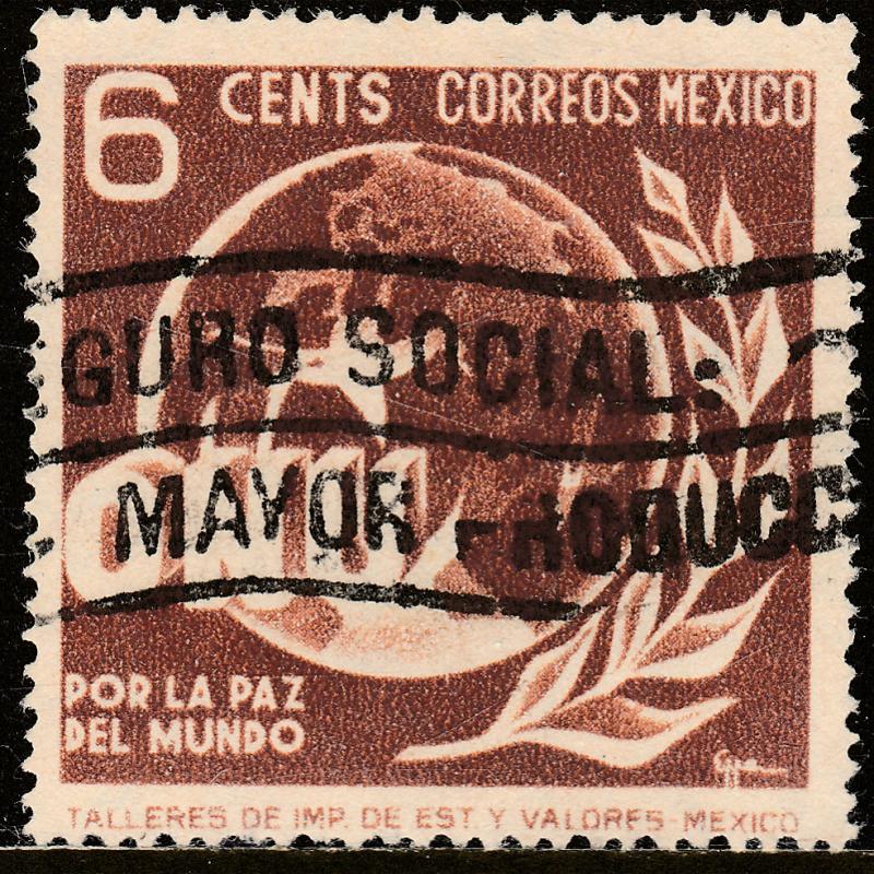 MEXICO 814, 6c Honoring the United Nations. Used. F-VF. (863)