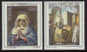 Italy #1638-9 MNH Set