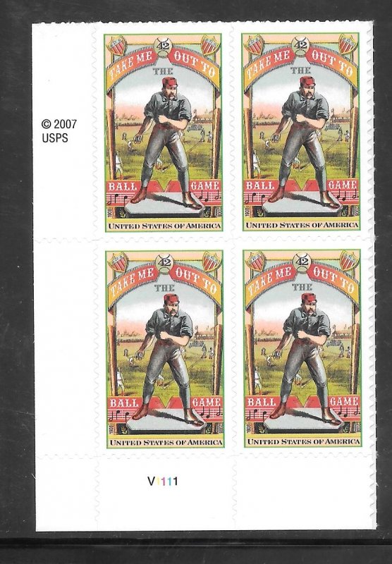 #4341 MNH Plate Block