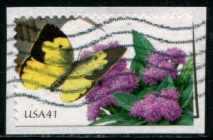 4156 US 41c Pollination SA, used on paper