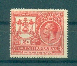 British Honduras sc# 89 mh cat value $5.50