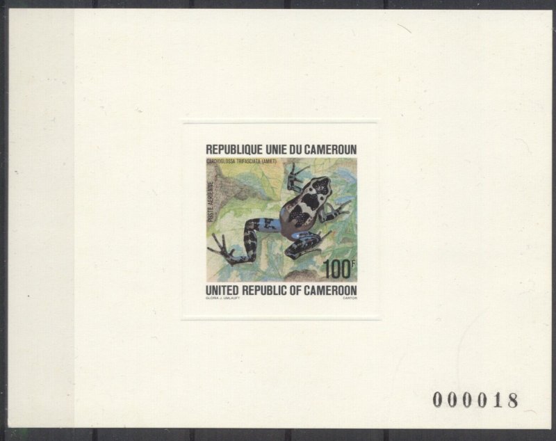 Cameroon 1978 Frogs Deluxe Proof. VF and Rare