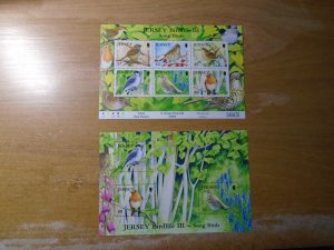 Jersey  #  1394a/1395   MNH   Birds