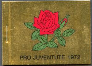 Switzerland #B410 - B412.  1972 Pro Juventute - Complete Booklet - 20 stamps