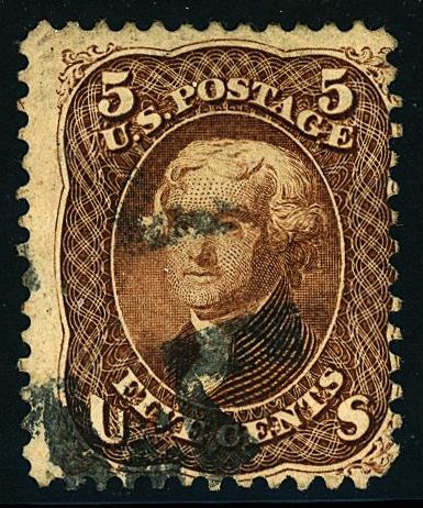 U.S. #76 Used Fancy Cancel