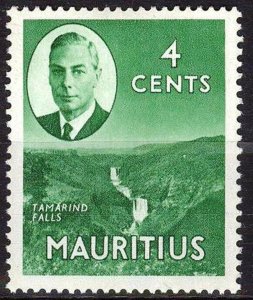 Mauritius 1950 Tamarind Water Falls MH