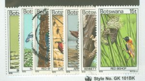 Botswana #198/205 Unused