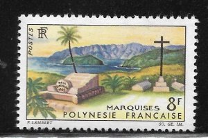 French Polynesia - Scott #214 Paul Gaugin's tomb F VF MNH -SCV=$4.00