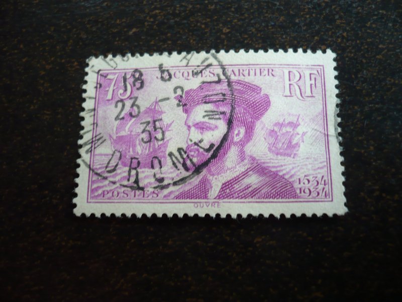 Stamps - France - Scott# 296 - Used Part Set of 1 Stamp