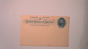 US POSTAL CARD:  SCOTT# UX11 MINT ENTIRE