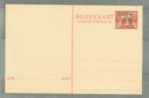Netherlands  1940 7 1/2c/3c light red