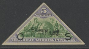 Liberia 69 (*) unused no gum cv $300 (2209 733)