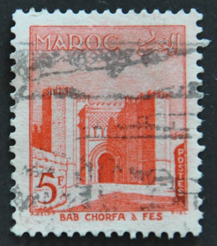 DYNAMITE Stamps: French Morocco Scott #315 – USED