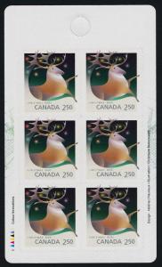 Canada 3049a Booklet MNH Christmas, Reindeer