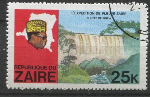 Zaire 1979; Sc. # 908; O/Used CTO Single Stamp