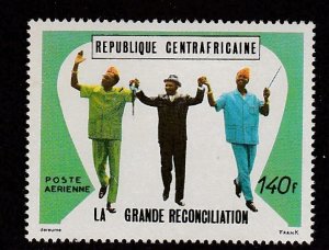 Central Africa # C87, African Presidents, Mint NH, 1/2 Cat.