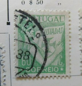 1931-38 A5P45F400 Portugal 80c Used-