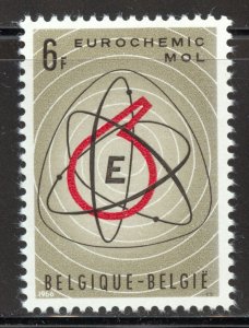 Belgium Scott 671 MNHOG - 1966 EUROCHEMIC Plant Issue - SCV $0.40