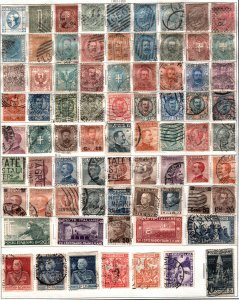 Italy  85 diff  mint and used cat $ 189.00