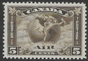 Canada C-2  1930 5 cents  VF  Mint  NH