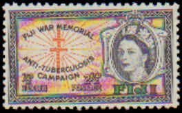 Fiji #B3-B4 Never Hinged Complete Set(2), 1954, Never Hinged