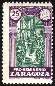 25c, Spain, Charity stamp, MNH