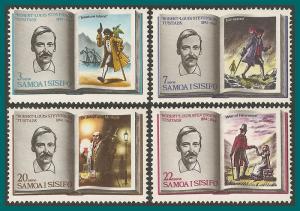 Samoa 1969 Robert L Stevenson, MNH 308-311,SG323-SG326