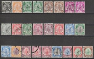 MALAYA/PERAK 1950 SG 128/48 USED Cat £68.40