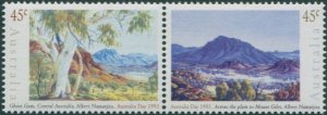 Australia 1993 SG1386-1387 Australia Day paintings pair MNH