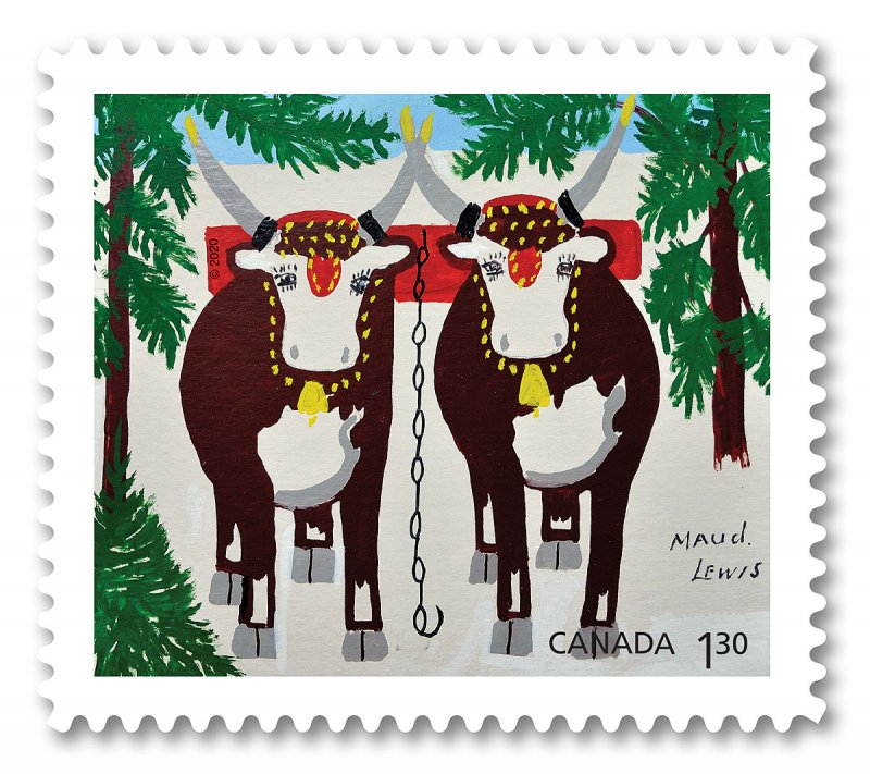 Stamps Canada 2020. - Maud Lewis: Booklet of 6 stamps. ( USA )