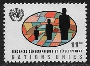 United Nations UN New York Scott # 153 Mint NH. Free shipping with another item.