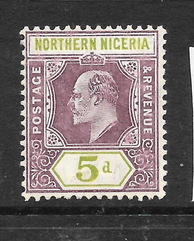 NORTHERN NIGERIA 1910-11   5d   KEVII   MLH   SG 34