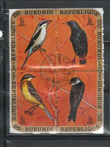 BURUNDI(exBELG.CONGO)1970BIRDS P.A. #C132 CTO but MNH