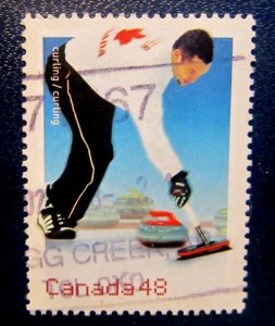 Canada #1937 MOON Cancel BRAGG CREEK AB  {ebhs74}