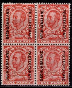 BECHUANALAND PROTECTORATE GV SG72a, 1d scarlet, NH MINT. Cat £162+ NCOC