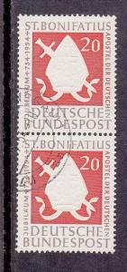 Germany # 724, used, well centered and with a light cancel