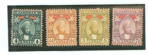 Zanzibar #60-60A/62 Unused Single