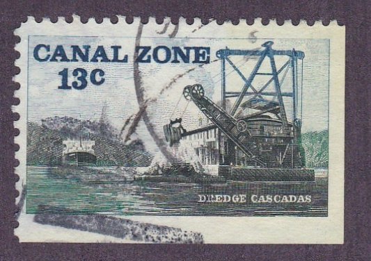 Canal Zone # 163, Dredge Cascades, Used