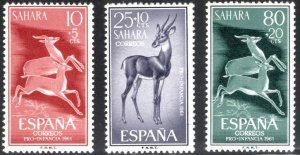 Spanish Sahara Scott B50-B53 MNH** Bird stamp set