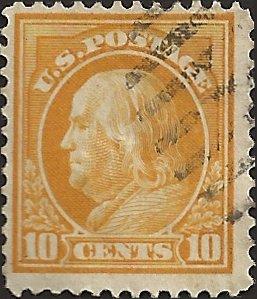 # 416 USED ORANGE YELLOW BEN FRANKLIN SCV-0.80