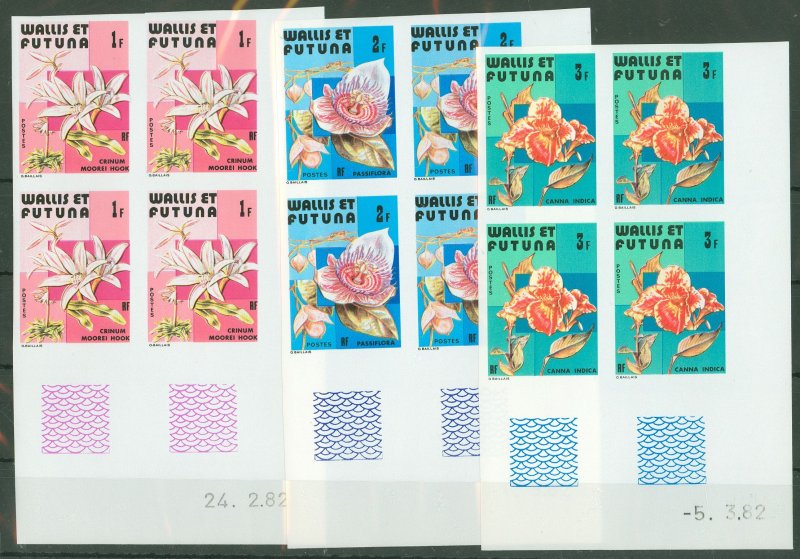 Wallis & Futuna Islands #279-281 Mint (NH)