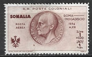 COLLECTION LOT 20086 SOMALIA #CB5 UNG 1934